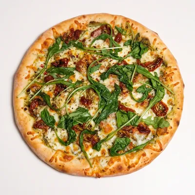 Pizza Tomate Seco da Pizza Venuta, forno a lenha no Xaxim